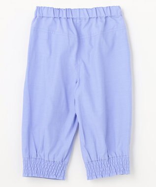 組曲 KIDS 【110-140㎝】 クロップドカフスパンツ サックスブルー