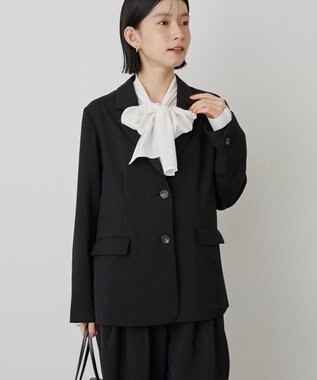 AMERICAN HOLIC 【イージーケア】テーラードジャケット Black