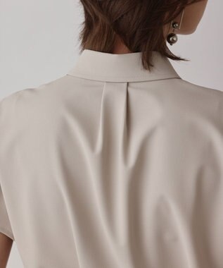 GRACE CONTINENTAL シャツオールインワン ベージュ