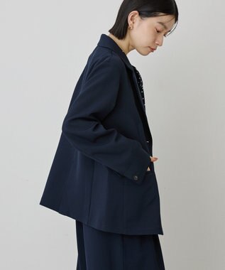 AMERICAN HOLIC 【イージーケア】テーラードジャケット Navy