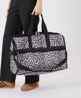 LeSportsac DELUXE LG WEEKENDER/ニュートラルレオパード ニュートラルレオパード