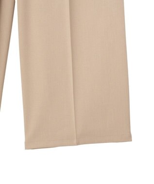 Green Parks アシメウエストタックパンツ Beige