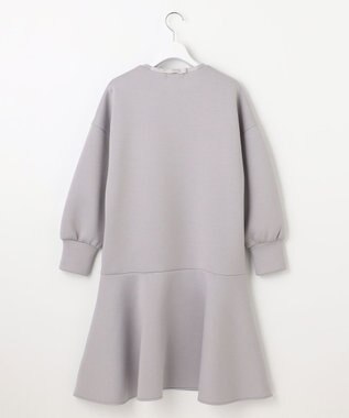 Feroux バックリボンダンボール ワンピース スカイブルー系