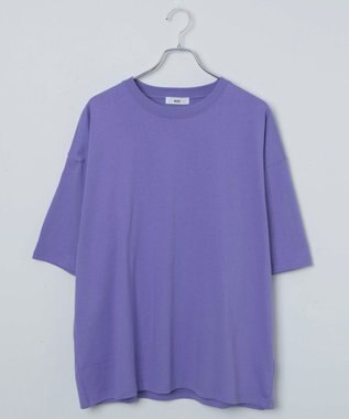 WEGO 【ユニセックス着用ITEM/綿100％/SMLXLサイズ】ビックコットンT ライトパープル
