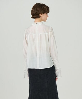 GRACE CONTINENTAL レースコンビハイネックトップ ホワイト