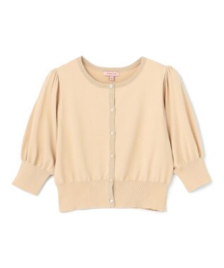 TOCCA 【接触冷感・UV90%以上カット・洗える】BALOON カーディガン ミルクティー系