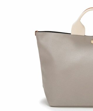 TOPKAPI 【Breath TOPKAPI】SCOTCH GRAIN スコッチグレイン プレーン トートバッグ L ライトグレー