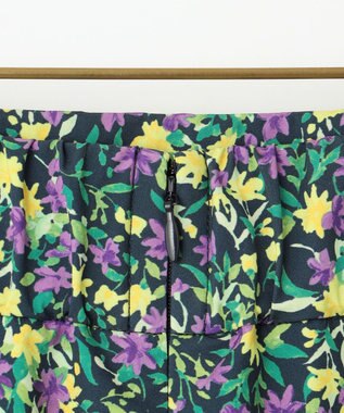 組曲 【23AW】フラワープリント ドラマティック スカート パープル系5