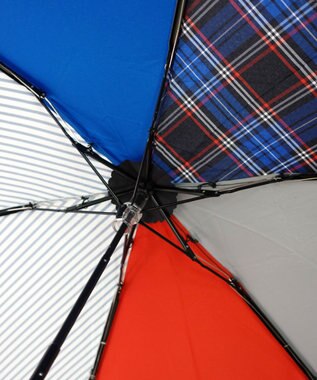 +RING 【UVカット95%以上】【UPF50＋】プラスリング ユニセックス 晴雨兼用 折傘 MLT T1311 マルチカラー