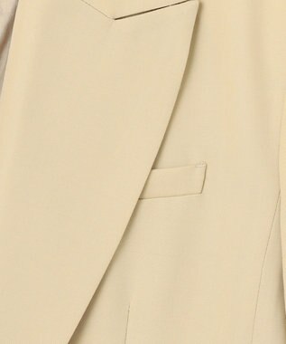 NAVE 【Nave・セットアップ可】ウールポリエステルツイルジャケット ベージュ系