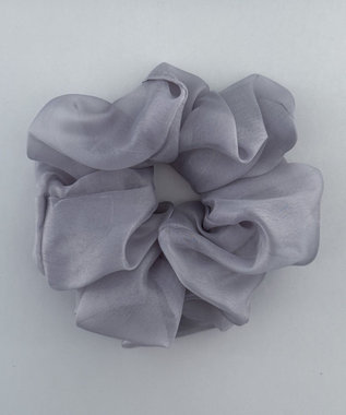 WEGO LキラキラBIGシュシュ ライトグレー