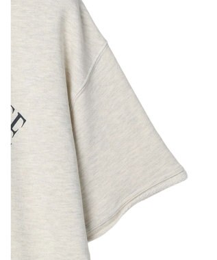 AMERICAN HOLIC ミニ裏毛ロゴカットプルオーバー2 Oatmeal