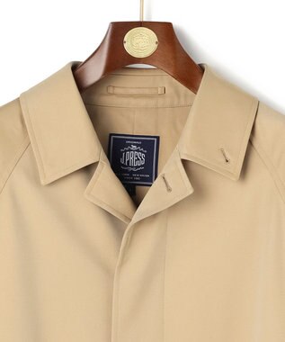J.PRESS MEN 【J.PRESS ORIGINALS】【UNISEX】Cotton Like Polyester Balmacaan Coat ベージュ系