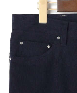 J.PRESS MEN 【ストレッチ】トリコットコーデュロイ5ポケット パンツ ネイビー系