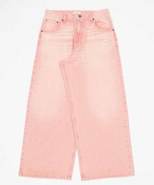 WEGO 【ユニセックス着用ITEM/SMLサイズ展開】エクストラバギーデニムパンツ