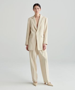 NAVE 【ReNAVE 吸水速乾・洗える】ホロウツイルパンツ ベージュ