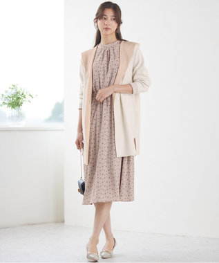 ANY SIS 【2WAY】リバーシブルフーディ アウター アイボリー×ベージュ