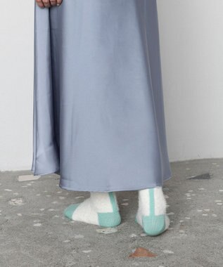 TRICOTE シャギーラインソックス 80IVORY