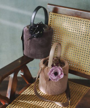 MILKY TEA FURBAG ファーバッグ / TOCCA | ファッション通販