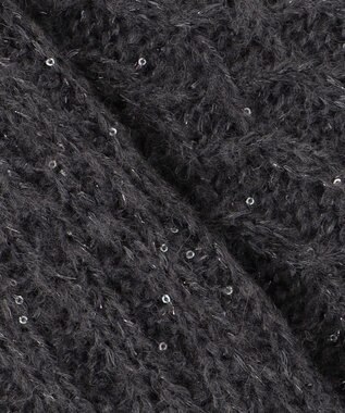 23区 【洗える】スパングル ドルマンスリーブ ニット グレー系