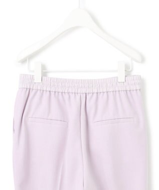 ICB L 【新色追加・WEB限定カラーあり・接触冷感・UVケア・速乾・防シワ・洗える】 FluidBackSatin  ドロストパンツ パールグレー系［WEB限定］