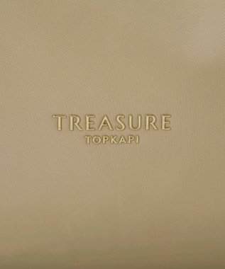 TOPKAPI 【TREASURE TOPKAPI】コンビチェーン ギャザー ナイロン トートバッグ ベージュ