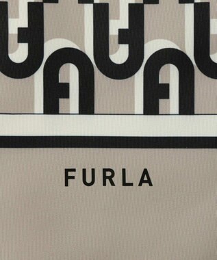 MOONBAT FURLA 傘袋 折りたたみ傘用 アーチロゴ／内側吸水生地 ベージュ