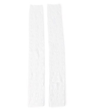 Chacott キシリトールニットレッグウォーマー ホワイト