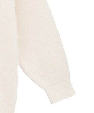 Maison de FLEUR フェザーヤーンカーディガン Ivory