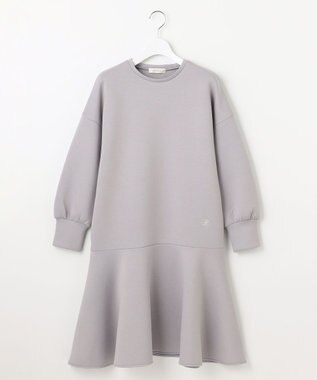 Feroux バックリボンダンボール ワンピース スカイブルー系