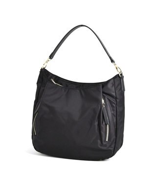 LA BAGAGERIE 【MONICA】ナイロン2WAYショルダーバッグ ブラック