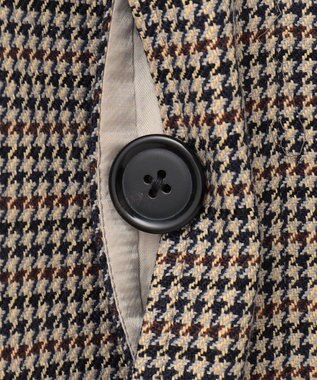 J.PRESS MEN 【J.PRESS ORIGINALS】 SILK TWEED BELTED BALMACAAN COAT / JAPAN MADE ベージュ系3