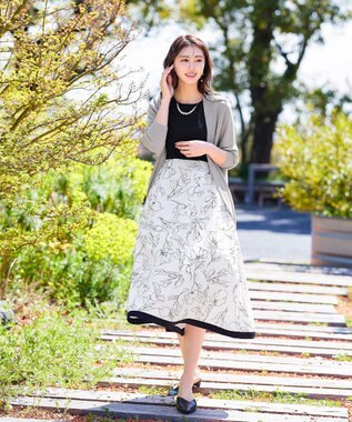 Tiaclasse 【日本製】コットンパール ネックレス シルバー