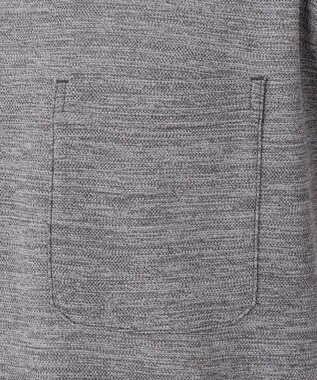 JOSEPH ABBOUD MOUNTAIN クールスキン鹿の子 ポロシャツ ライトグレー系