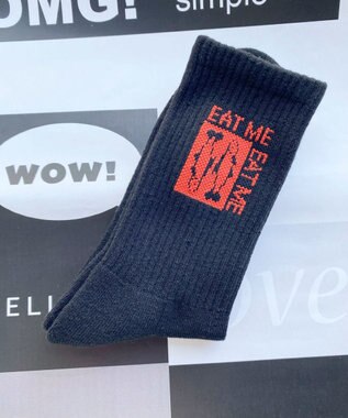 WEGO グラフィックデザインソックス（R） 柄14