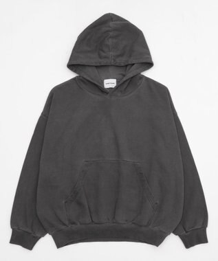 WEGO 【ユニセックス着用ITEM】バルーンクロップドプルパーカー ブラックその他