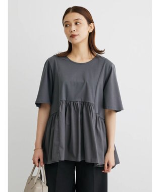 Green Parks ・ＥＬＥＮＣＡＲＥ　ＤＵＥイソザイキリカエプルオーバー Charcoal Gray