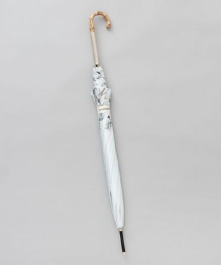 AURORA 【 JILL STUART（ジル スチュアート）】ボタニカルプリント雨傘(長傘) ペールブルー