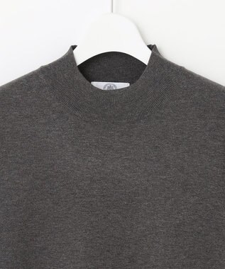 J.PRESS LADIES 【洗える】PRINCE ハイネック ニット グレー系