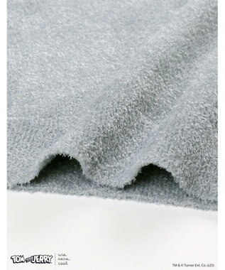 une nana cool トムとジェリー × une nana cool なめらかふわふわプルオーバー&ハーフパンツセット GY