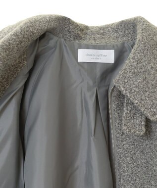 Green Parks ２ＷＡＹカラーコクーンブルゾン Gray Mixture