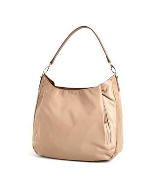 LA BAGAGERIE 【MONICA】ナイロン2WAYショルダーバッグ ベージュ