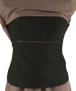 San-ai Resort（三愛水着楽園） 【UPF50＋】　タンクトップキュロット3点セット　9M・11L　【San-ai Resort（サンアイリゾート）】 ブラウン