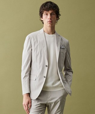 JOSEPH ABBOUD 【ストレッチ/軽量/Eco撥水/オーガニックコットン使用】マイクロピケストレッチジャケット