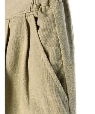 CRAFT STANDARD BOUTIQUE 綿ピーチ綺麗シルエットパンツ Beige