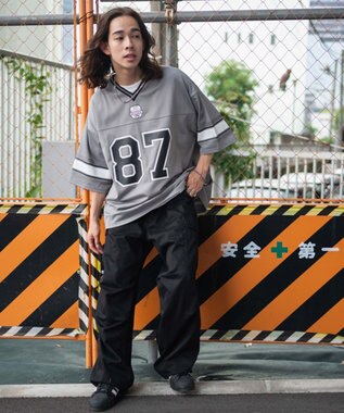 WEGO ナンバリングホッケーT（S） グレー