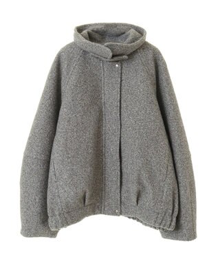 Green Parks ２ＷＡＹカラーコクーンブルゾン Gray Mixture