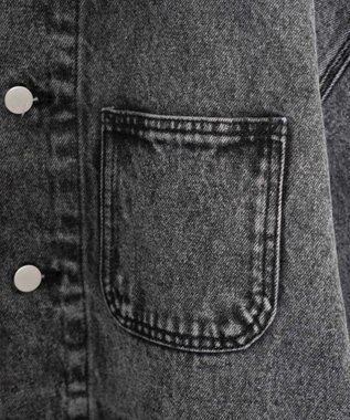 WEGO デニムカバーオール ブラック