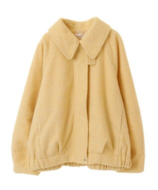 Green Parks ２ＷＡＹカラーコクーンブルゾン Yellow