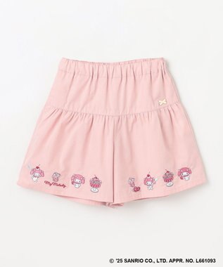 ANY KIDS 【any FAM ×サンリオキャラクターズ】裾刺繍 キュロット マイメロディ×ピンク